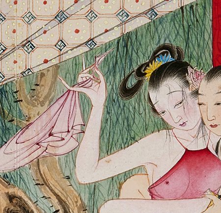 牡丹-迫于无奈胡也佛画出《金瓶梅秘戏图》，却因此成名，其绘画价值不可估量